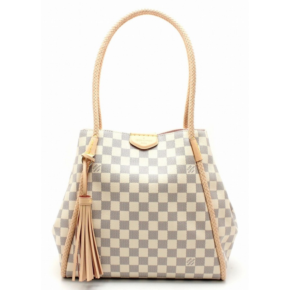 Louis Vuitton Damier Azur Propriano Fringe Braided